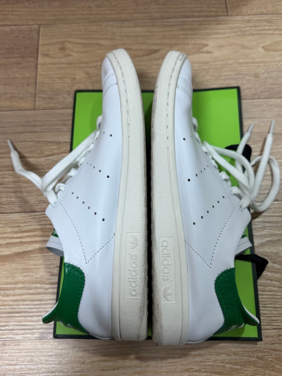 [270] 아디다스 스탠스미스 데콘 클라우드 화이트 그린 상품이미지3