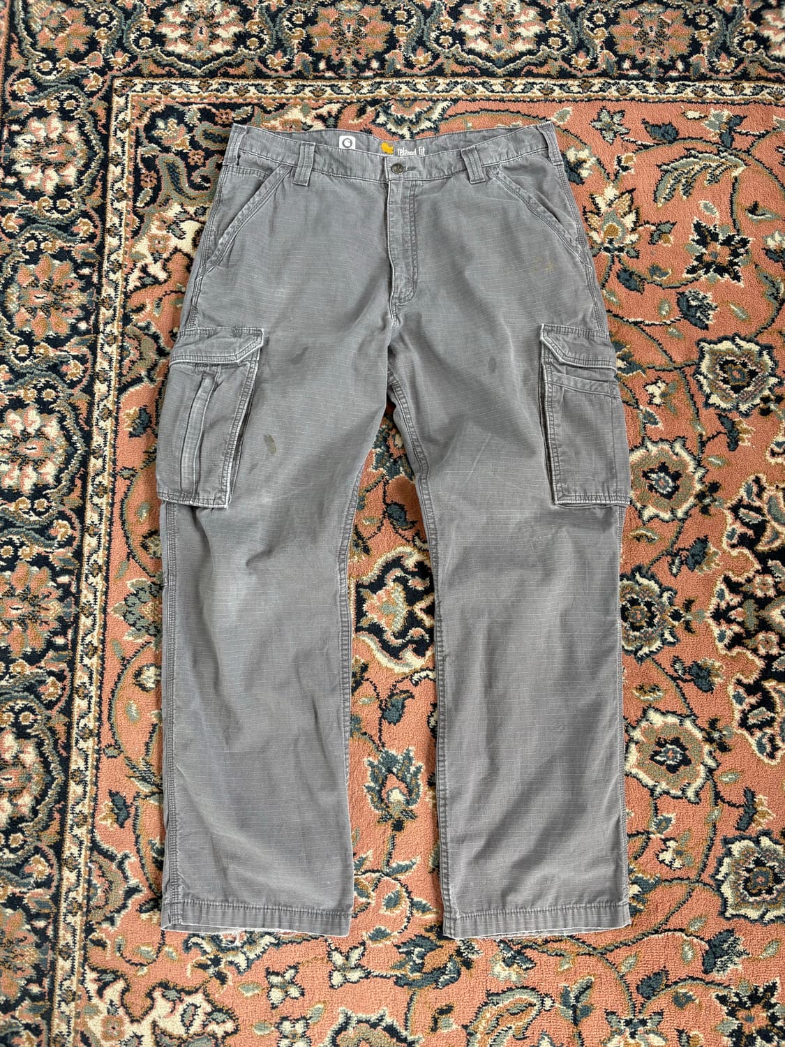 칼하트 carhartt 빈티지 그레이 카고팬츠 상품이미지3