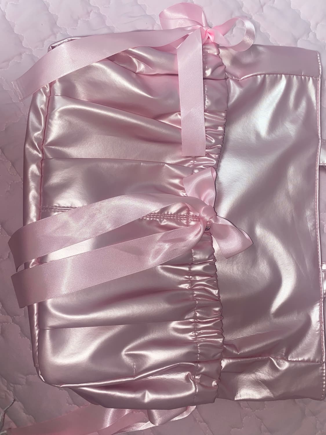 핑크 이타백 토트백 덕질 가방 보부상 가방 양산형 지뢰계 히메갸루 상품이미지2