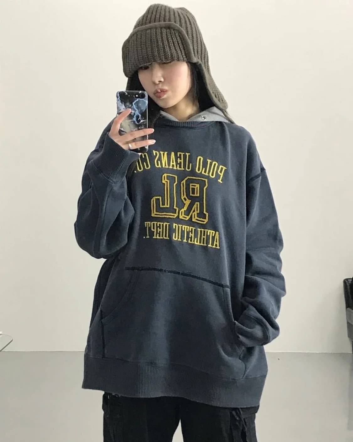 Polo Jeans Vintage Layered Hood Sweat 상품이미지3