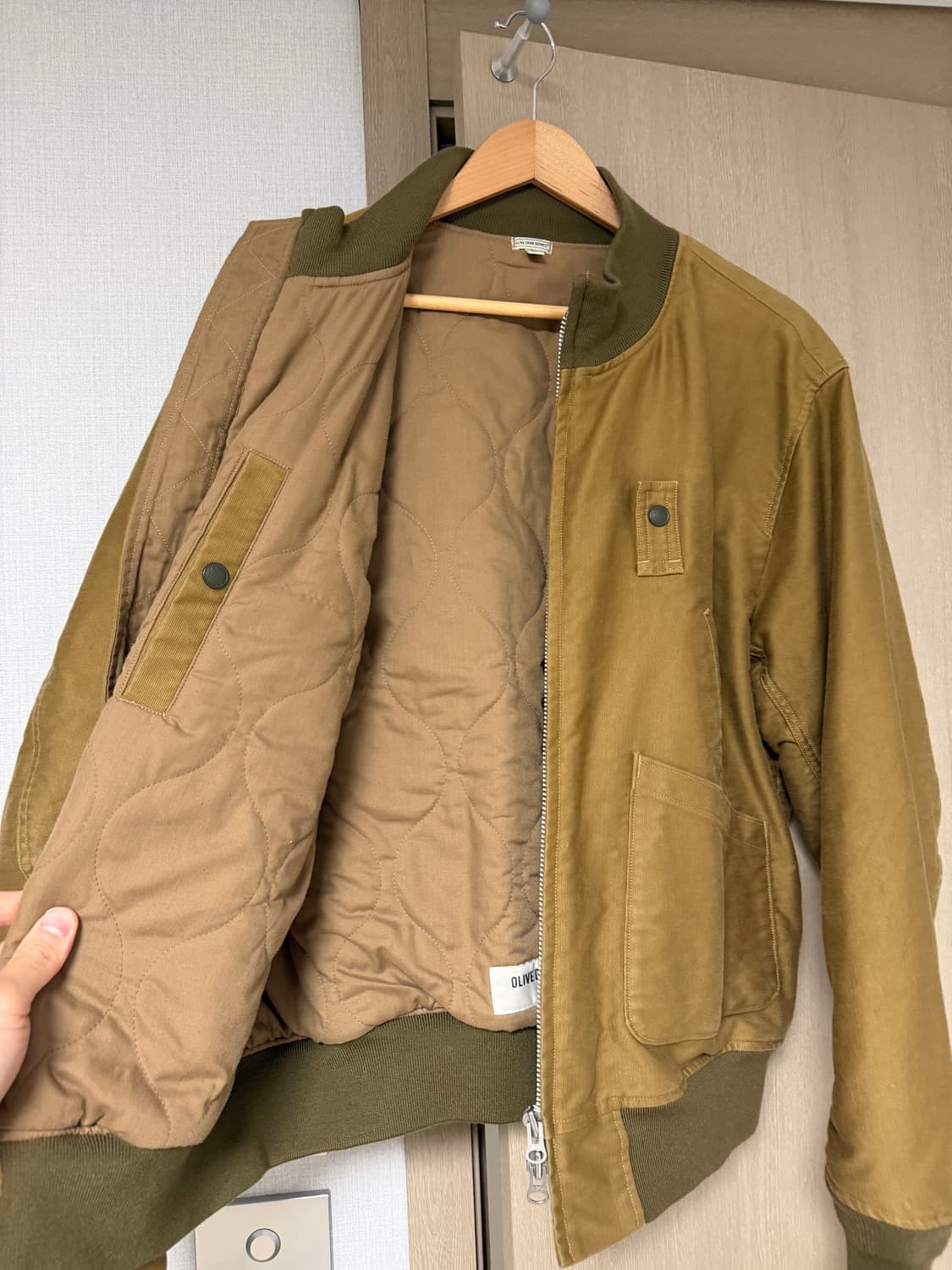 올리브드랩서비스 탱커자켓 L 상품이미지2