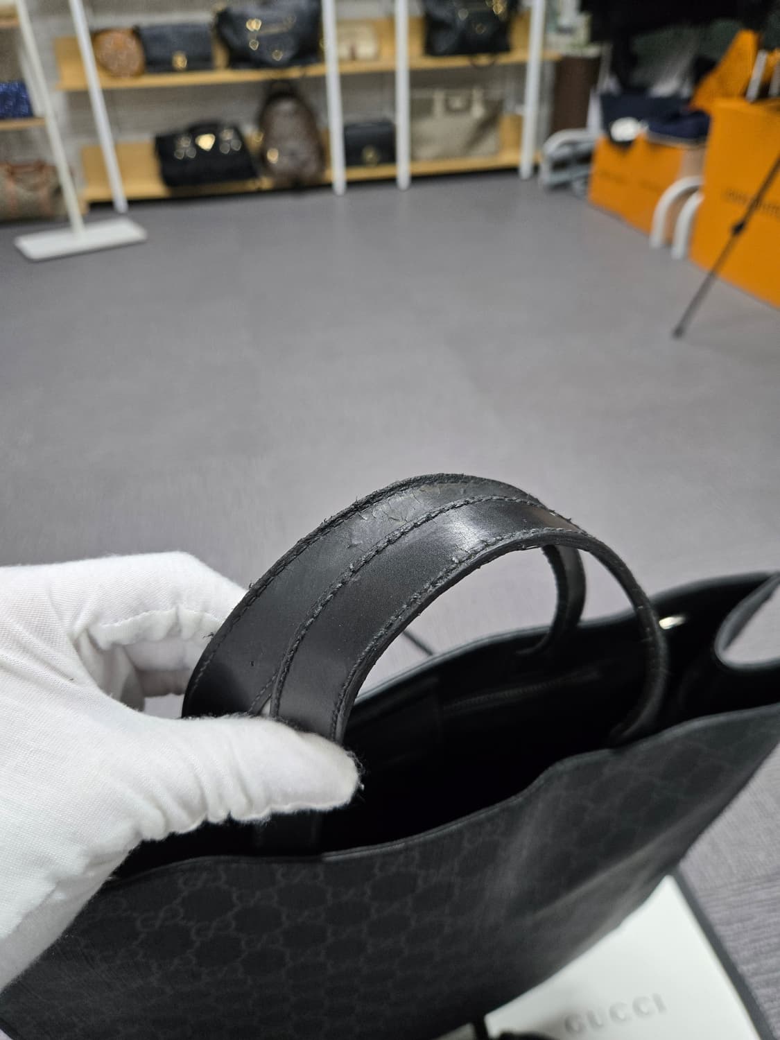 [특가][정품]구찌 웹삼선 토트 숄더백 상품이미지7