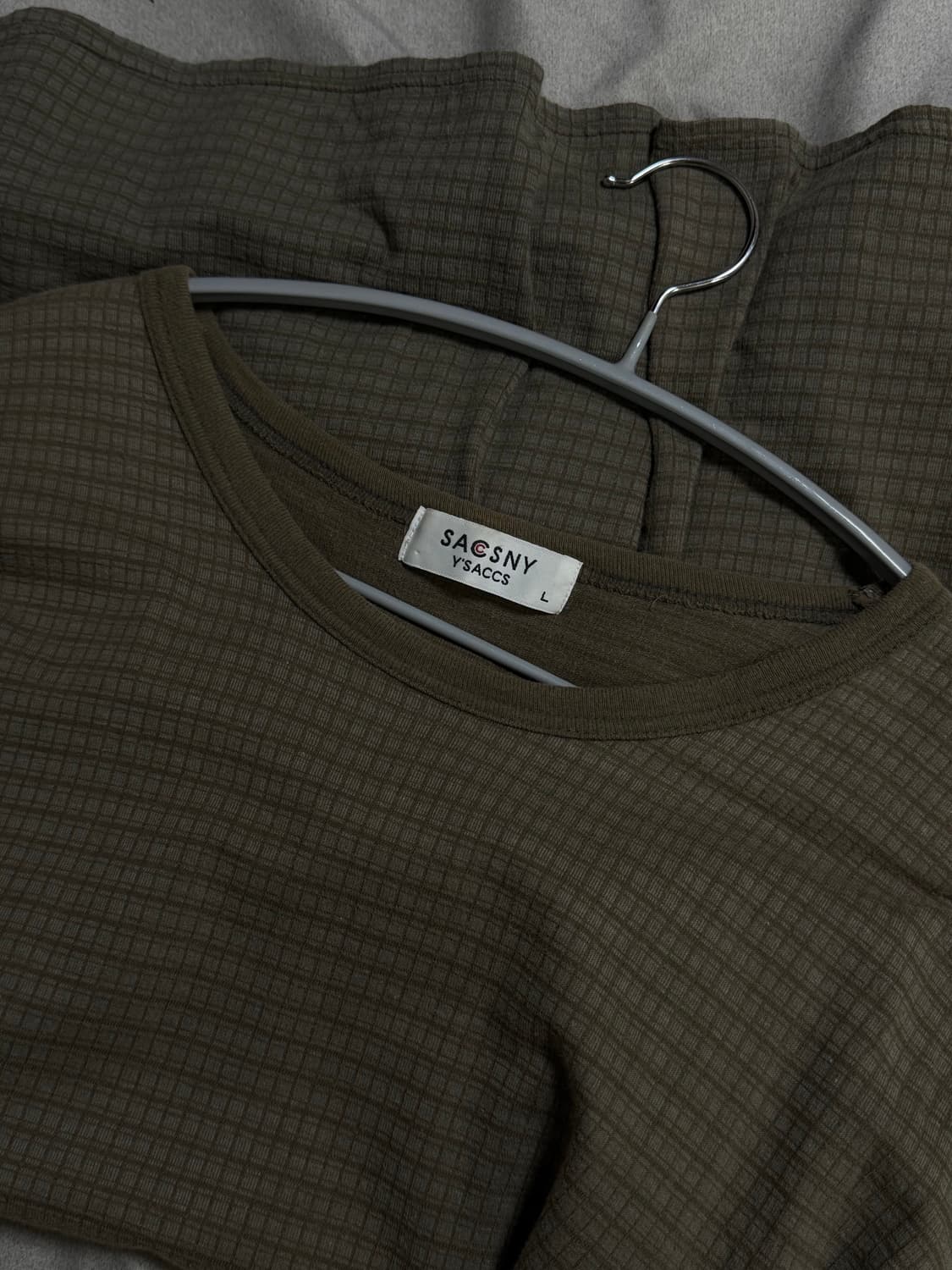 요지 야마모토 코튼 반팔 티셔츠 L 상품이미지2