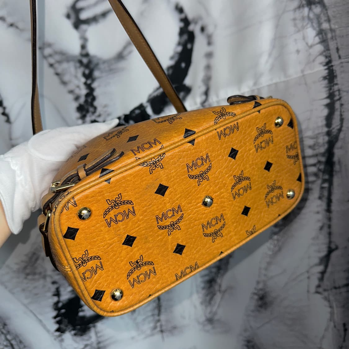 MCM 로고 숄더백 상품이미지9