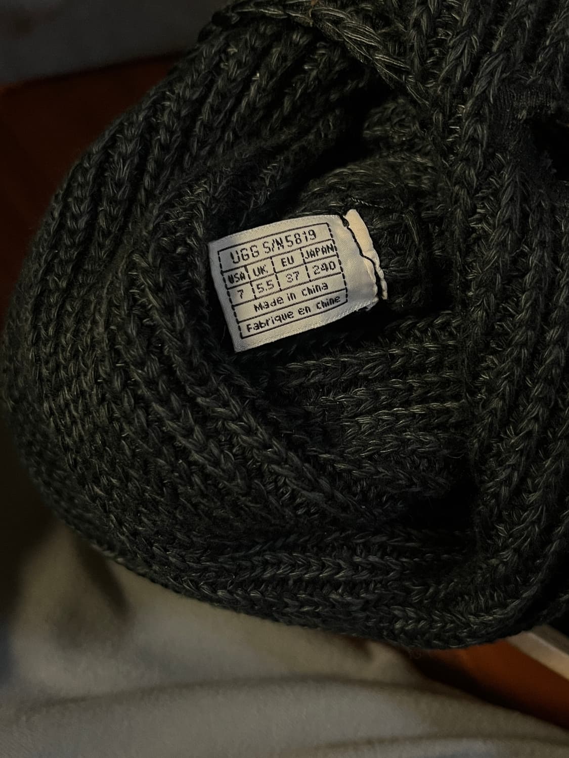 Ugg cardy 카디 차콜 (240) 상품이미지3