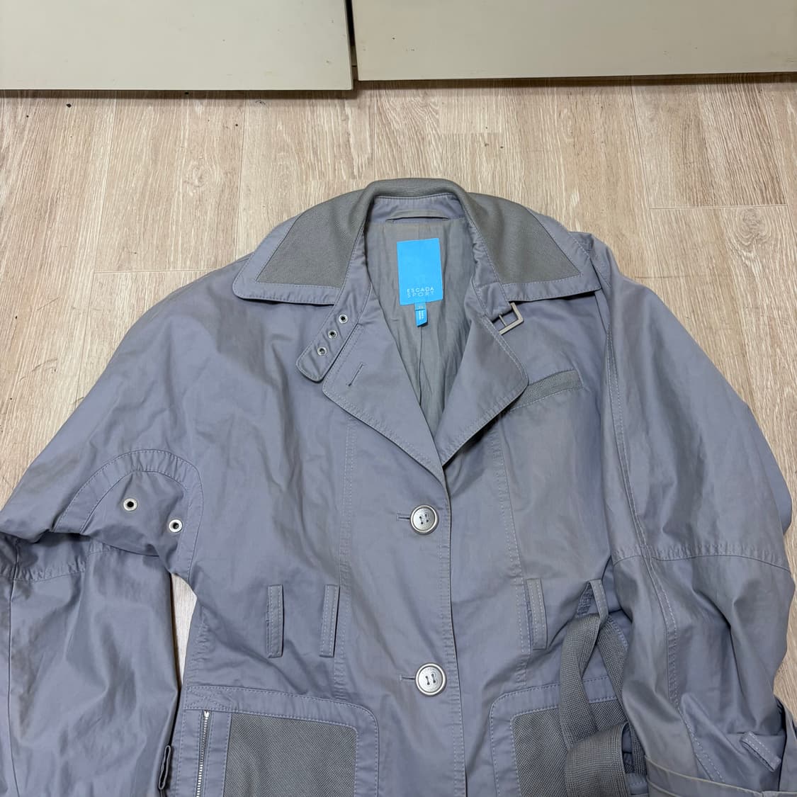 에스카다 스포츠 여성 코튼 트렌치코트 34  상품이미지2