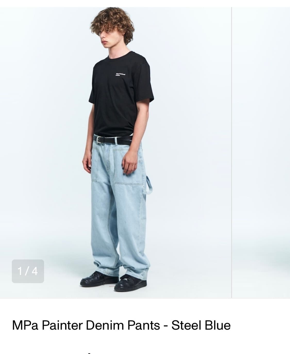 (m)플라스틱프로덕트 페인터 mpa painter denim pants 상품이미지2