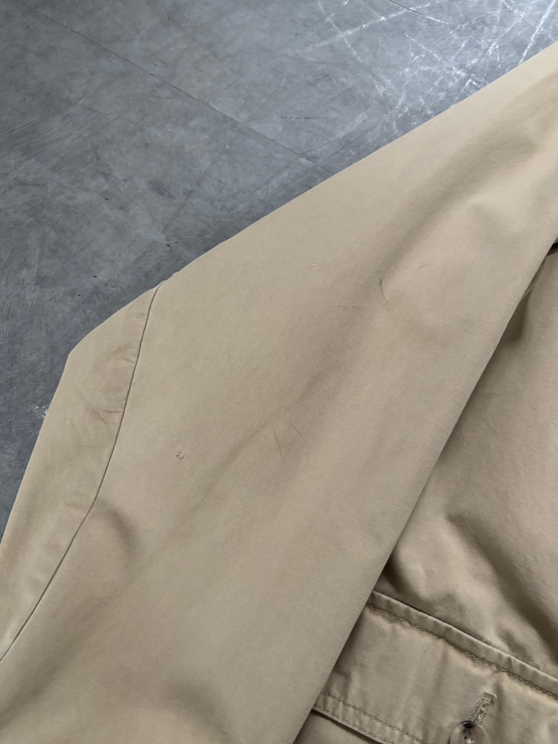 Polo 폴로 랄프로렌 베이지 코튼 워크 자켓 상품이미지10