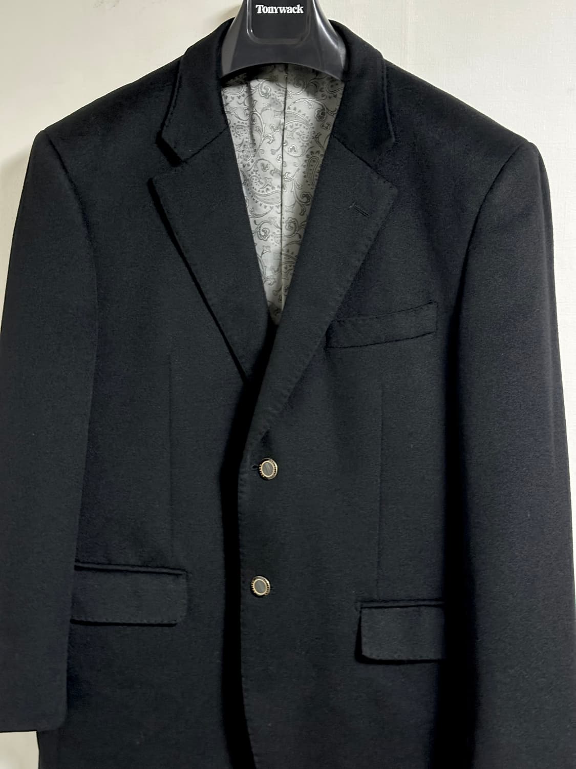 크리스찬 오자르 캐시미어 100% 금장 블레이저 103 상품이미지5