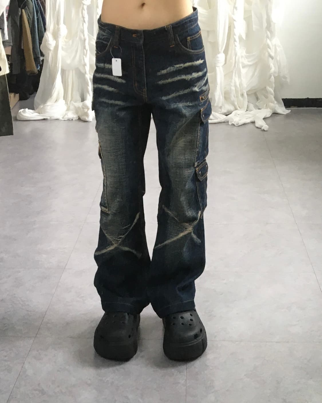 Multi pocket denim pants 상품이미지6
