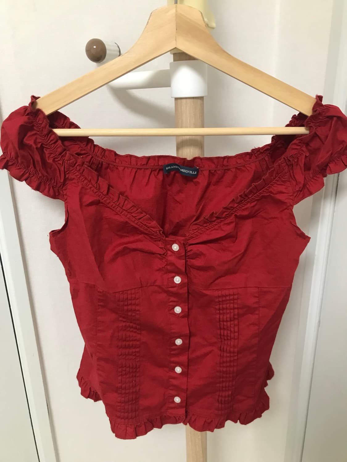 브랜디멜빌 ELENA TOP (RED) 새상품 상품이미지2