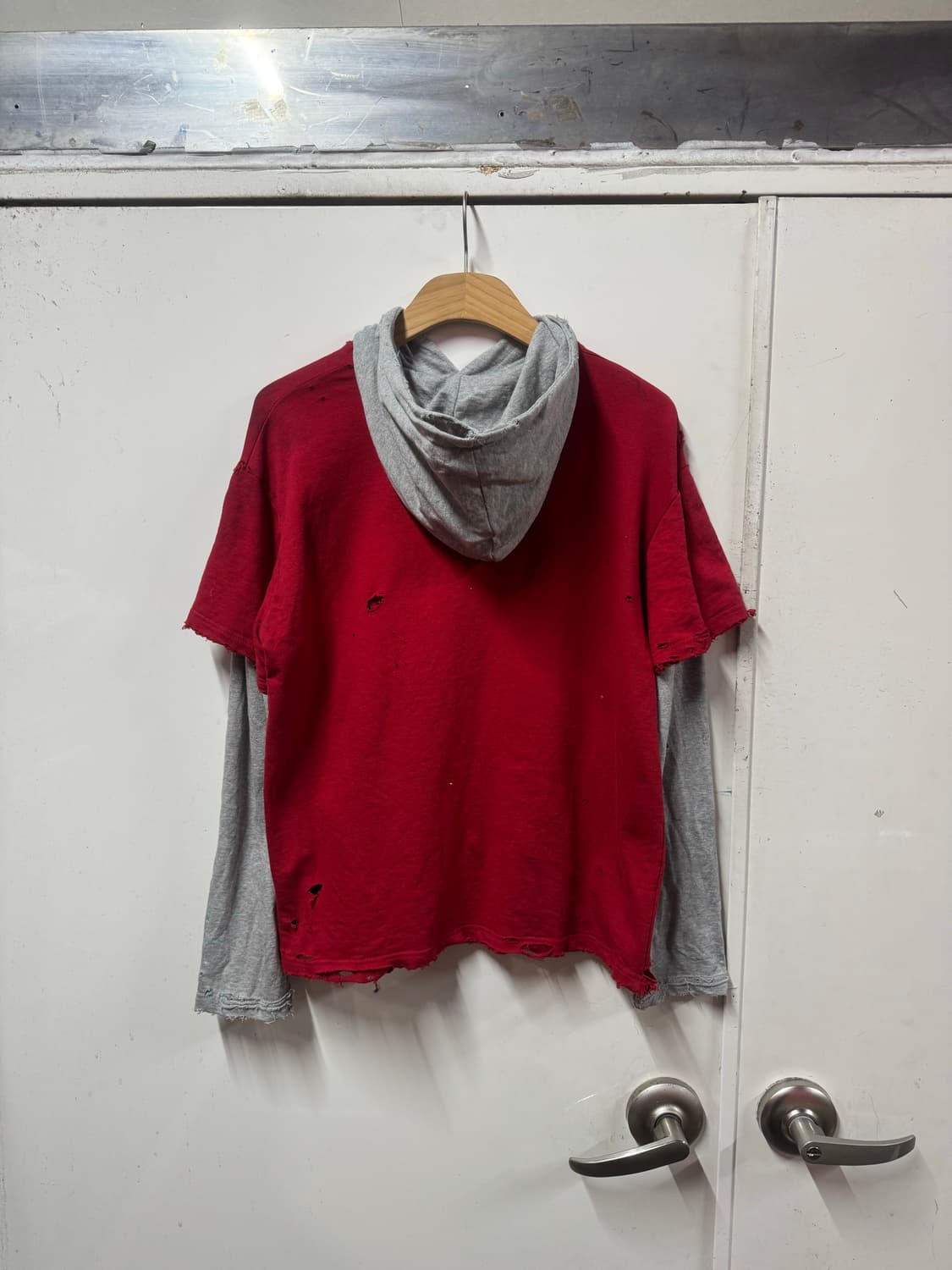 빈티지 레이어드 후드티 상품이미지6