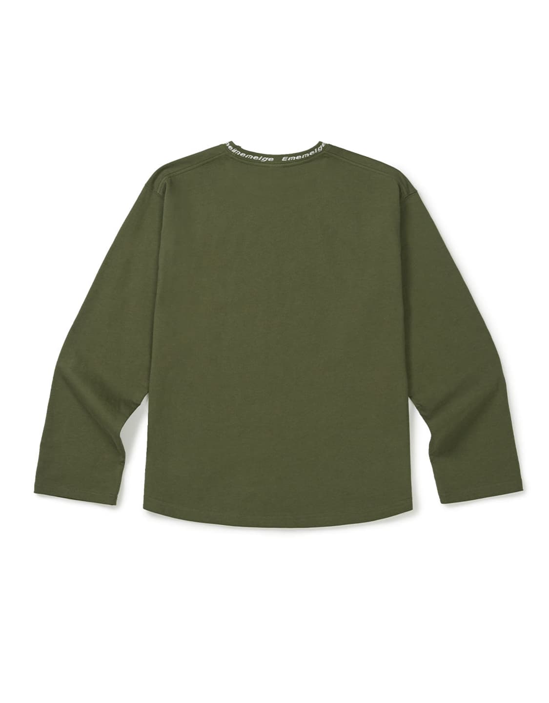 Mmlg 롱슬리브 티셔츠 딥올리브 L (새상품) 상품이미지2