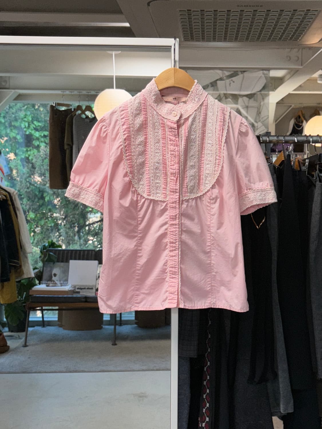 Olive des olive 핀턱 셔츠 상품이미지1