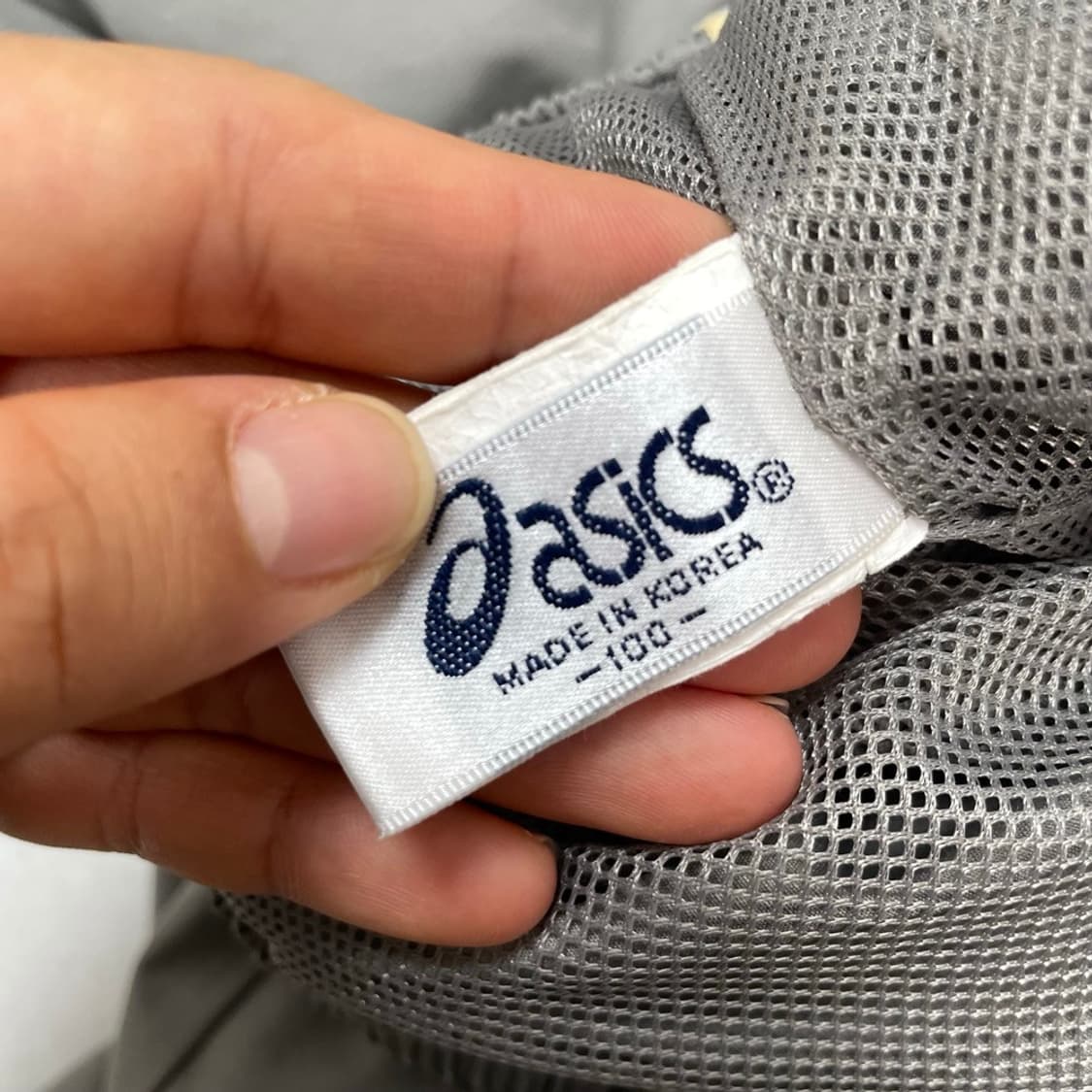 아식스 Asics 카키 올드스쿨 메쉬안감 트랙팬츠 100 상품이미지4