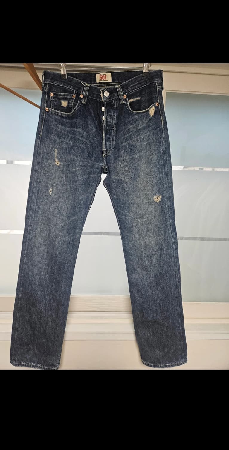 리바이스 501 데님 W32 L32 상품이미지3