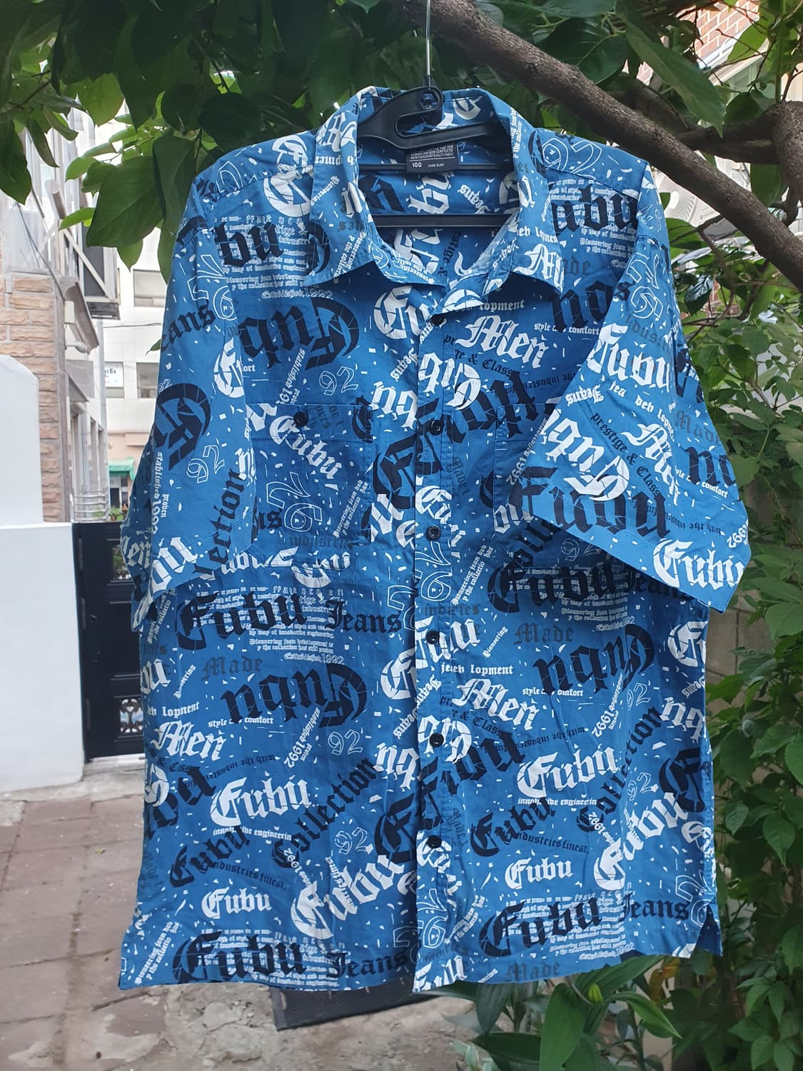 FUBU 반팔 셔츠 상품이미지1