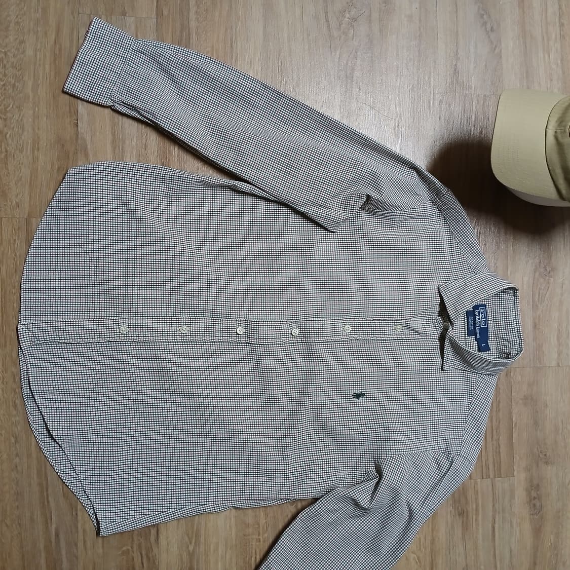 POLO 폴로 체크 셔츠 남방 빈티지 상품이미지5