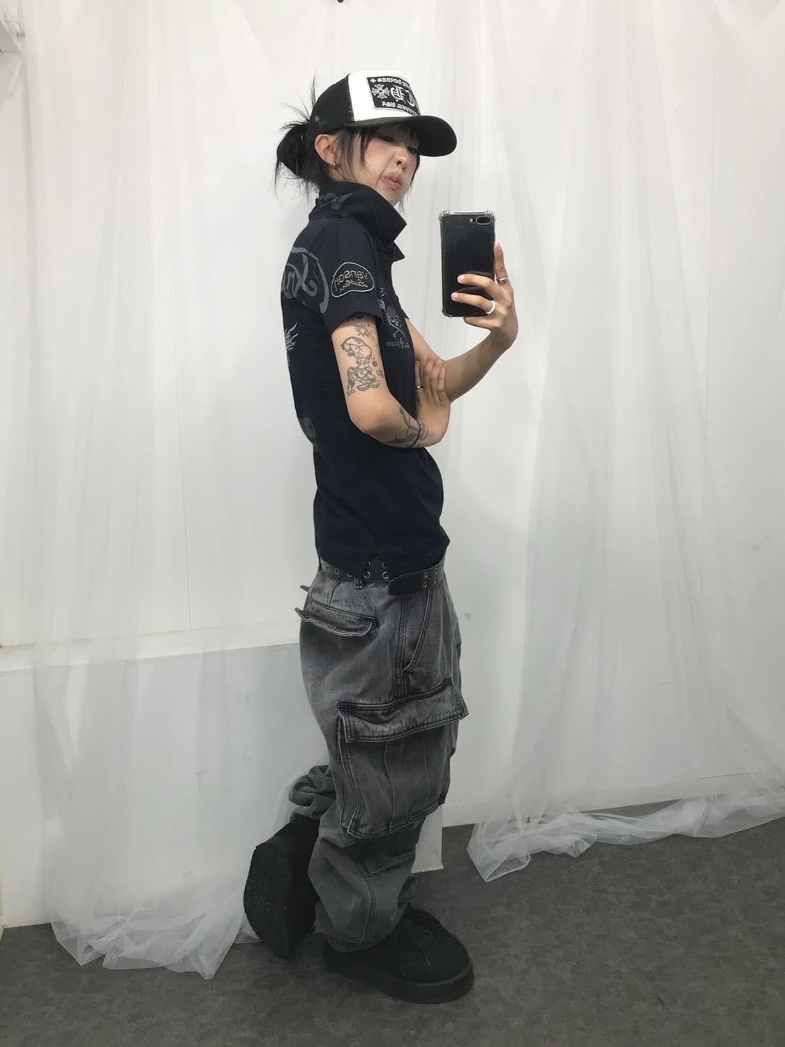 < Vanson X Cook Jeans Collaboration PK T 상품이미지5
