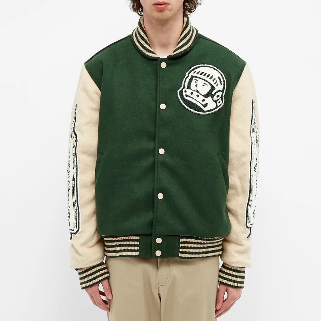 Billonaire boys club bbc 그린 바시티 상품이미지1