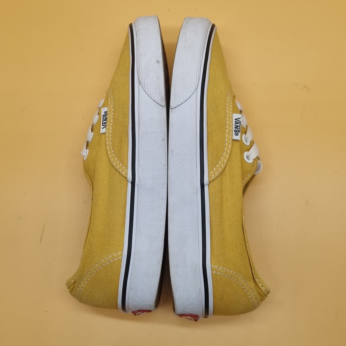 반스 어센틱 파스텔 옐로우 스니커즈230 상품이미지5