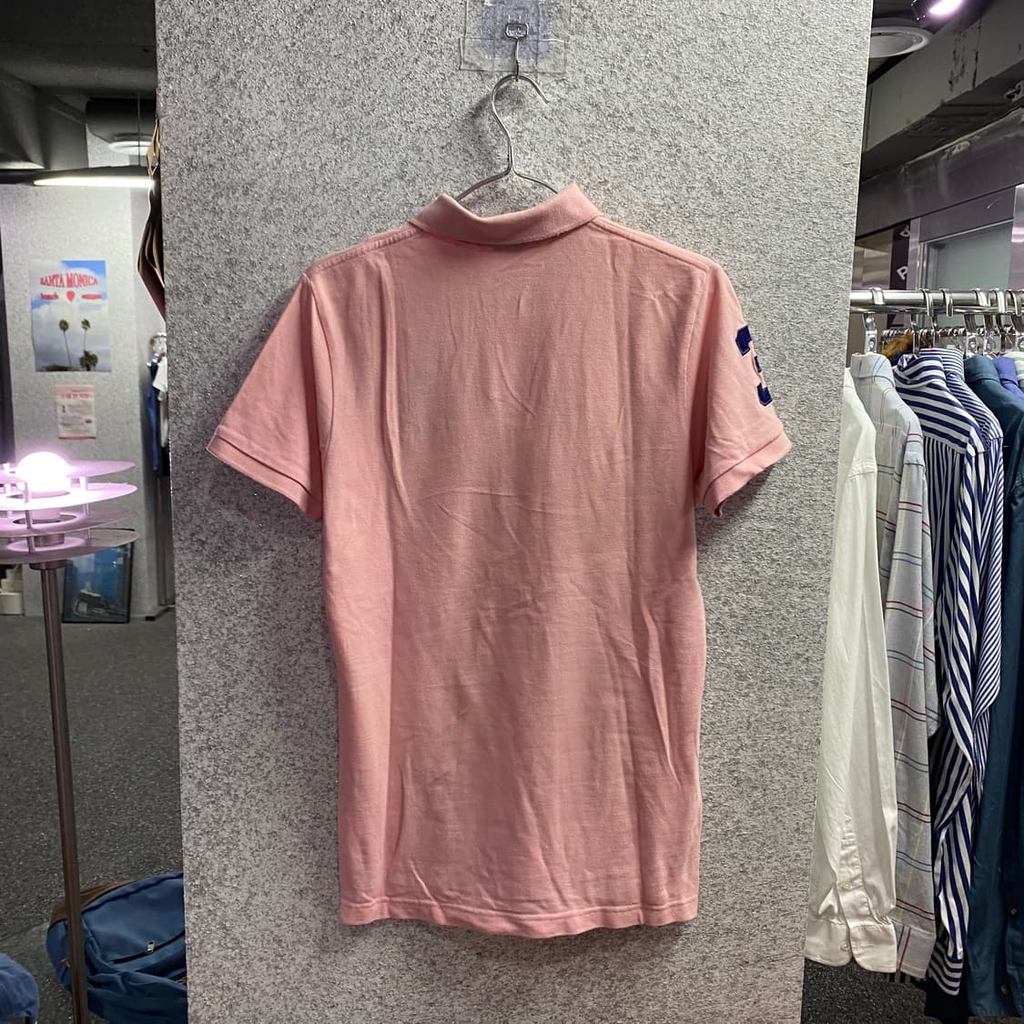 폴로랄프로렌 빅포니 핑크 카라넥티 B4610 상품이미지5