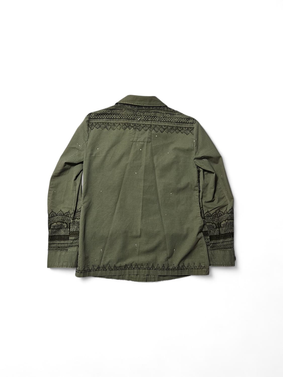 데님앤서플라이 랄프로렌 자수로고 정글 퍼티그 자켓 S 상품이미지5