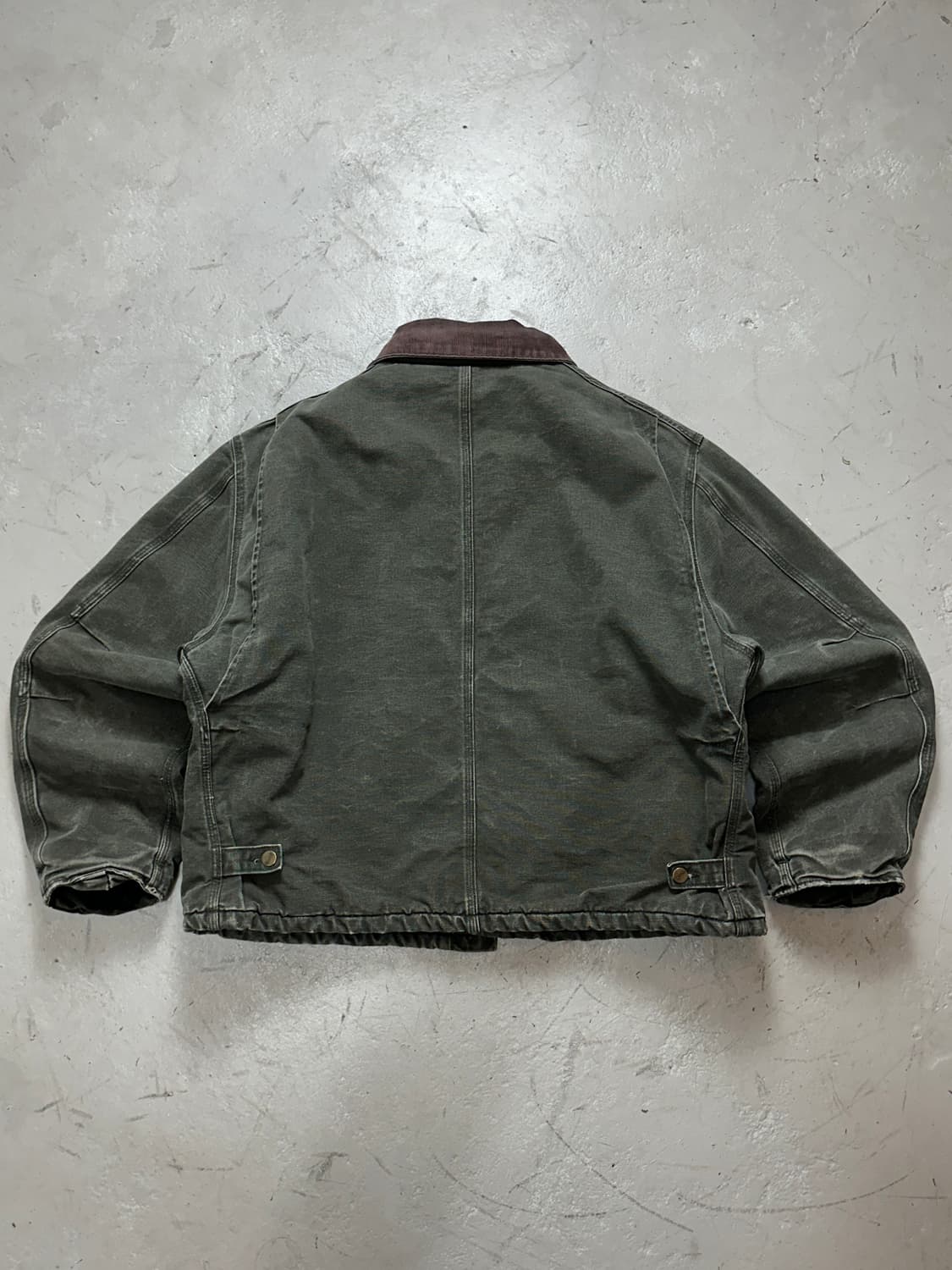 00's OG USA 칼하트 J22 아크틱 칼하트 모스그린 디트로이트 상품이미지4