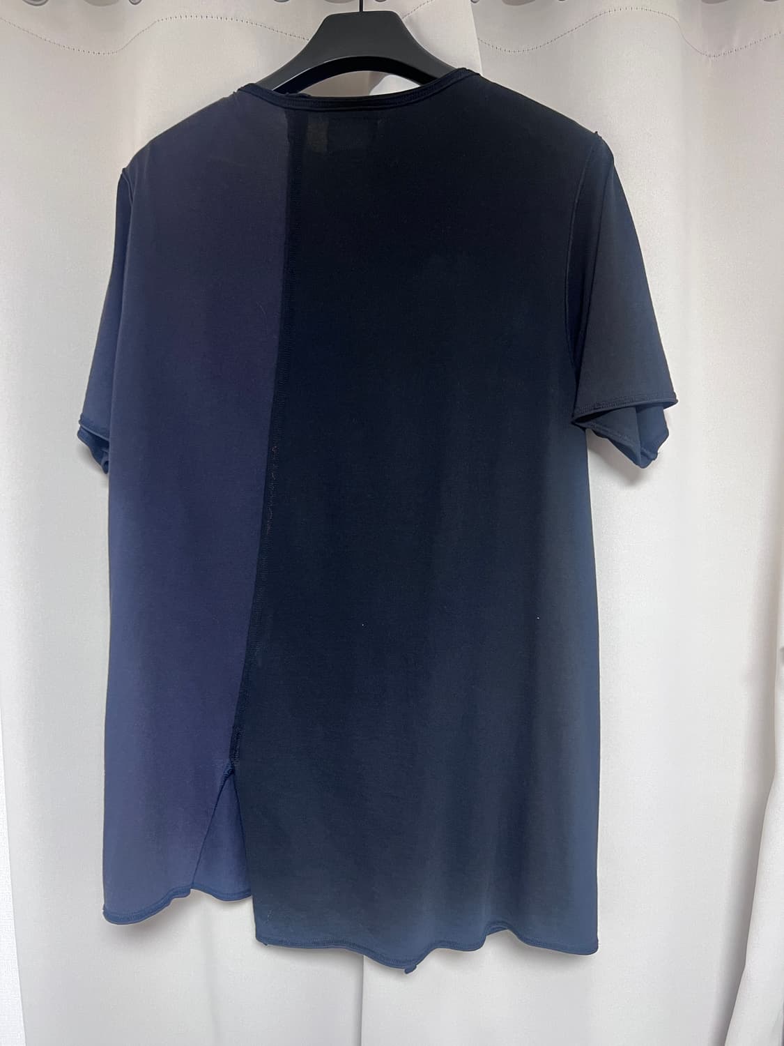 yohji yamamoto unbalance cut out tshirts 상품이미지2