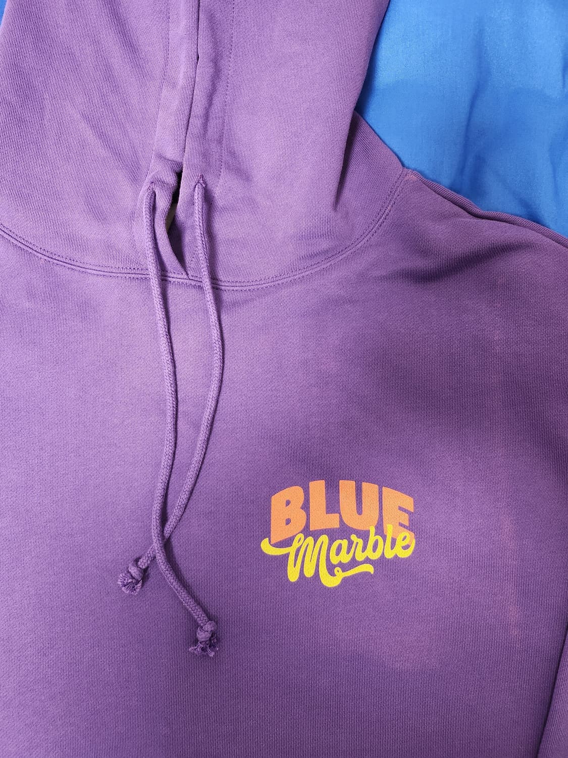 블루마블BLUEMARLE/백 플라워 프린팅 후드/XL 상품이미지2
