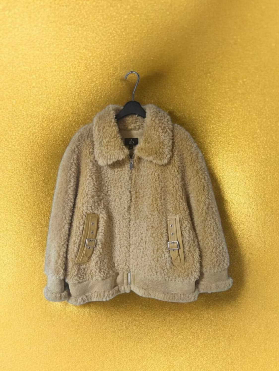 A&D ATELIER 울 100% 램스킨 양모자켓 55 상품이미지2