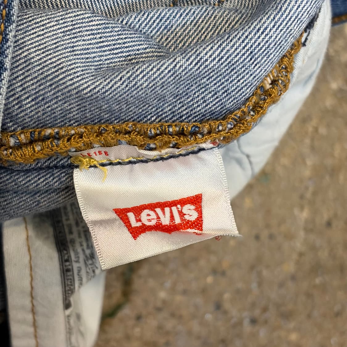 USA 빈티지 리바이스 501 여성 청바지 상품이미지6