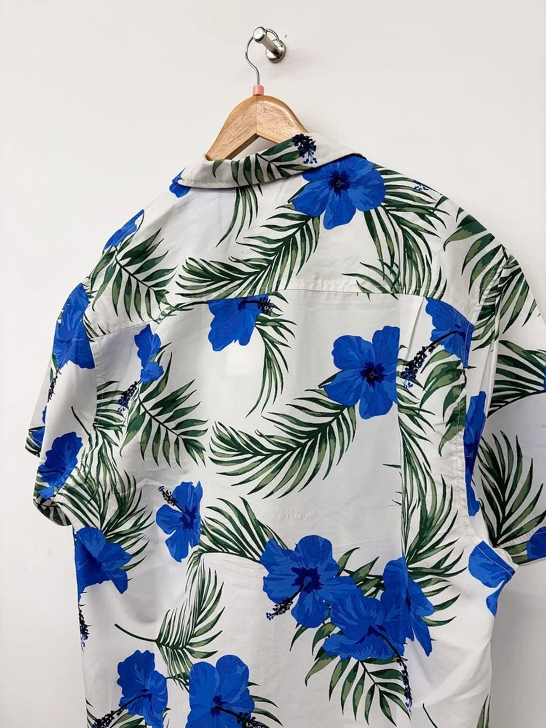 UZZI 해외 폴리 하와이안 반팔 셔츠 PN9708 상품이미지4