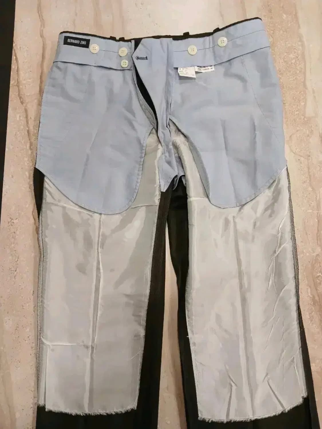 BERNARD ZINS WOOL CASHMERE WIDE PANTS 상품이미지7