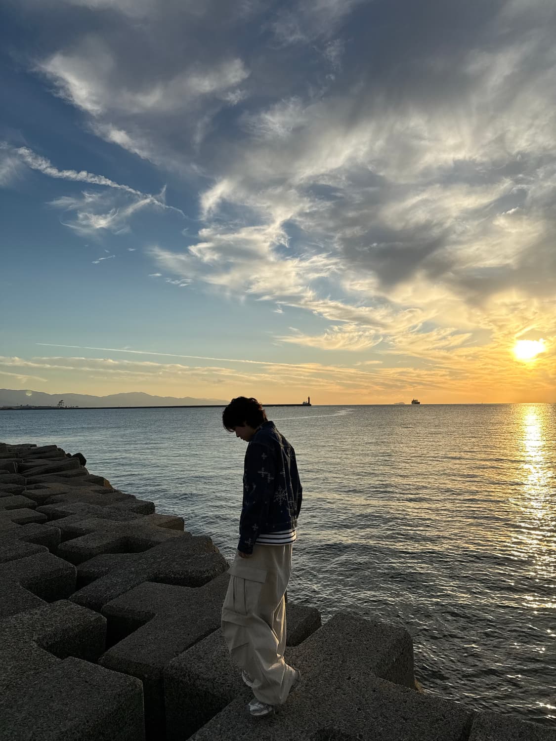 [2] 캐피탈 KAPITAL 21fw 눈꽃 데님 자켓 상품이미지4