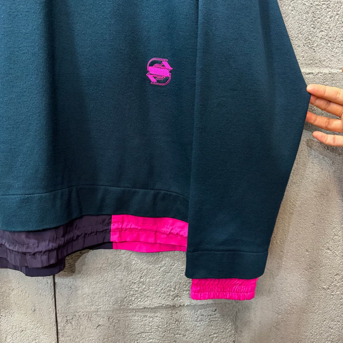 시스템 옴므 레이어드 롱슬리브 티셔츠 (L)   상품이미지2