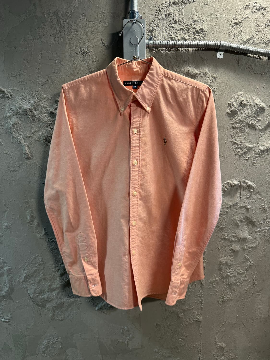 폴로 랄프로렌 클래식핏 옥스포드 버튼다운 셔츠 피치 오렌지 11 상품이미지1