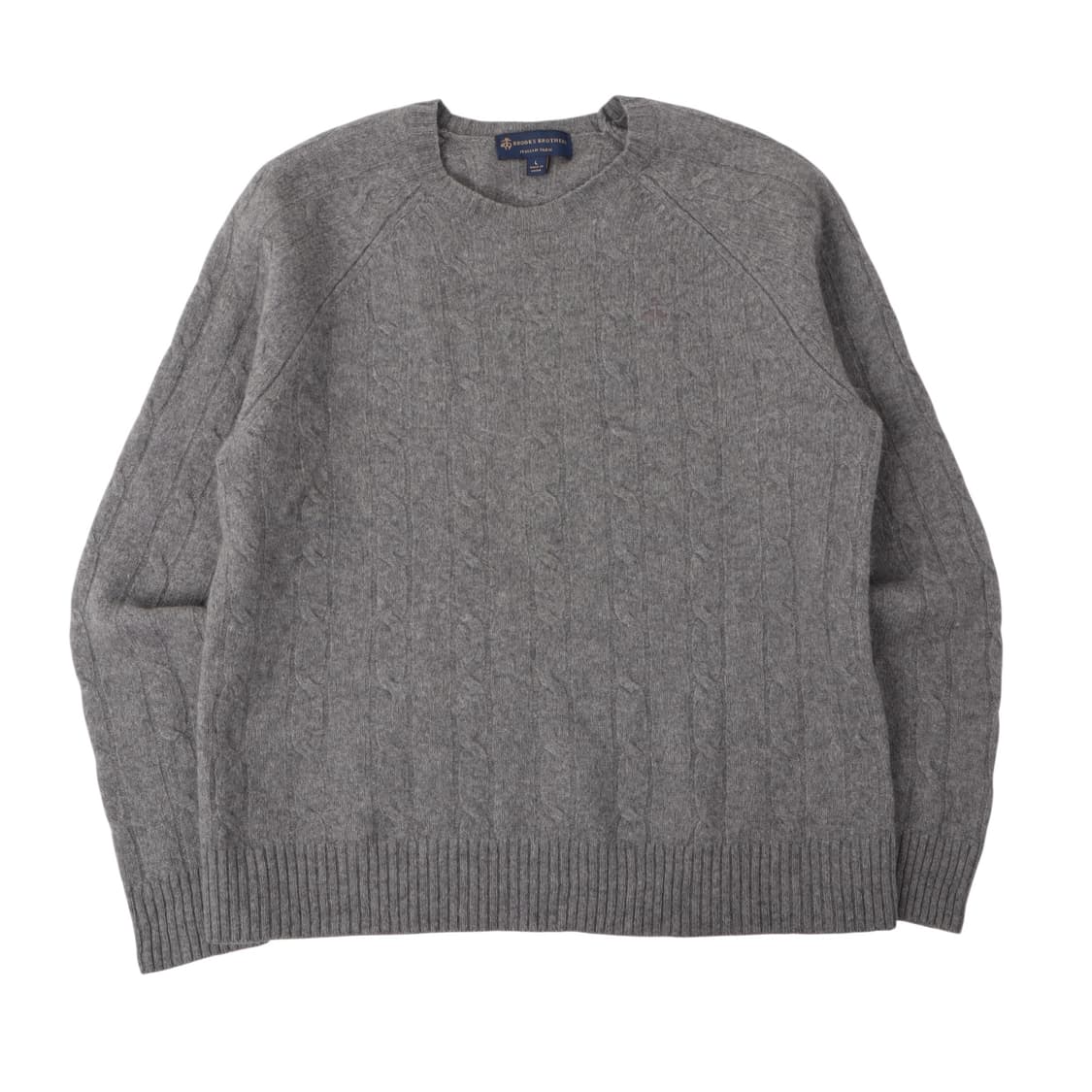 브룩스브라더스 그레이 울 니트 상품이미지1