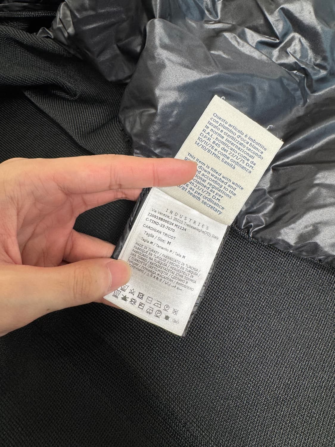 몽클레어 빅로고 니트패딩 점퍼 상품이미지8