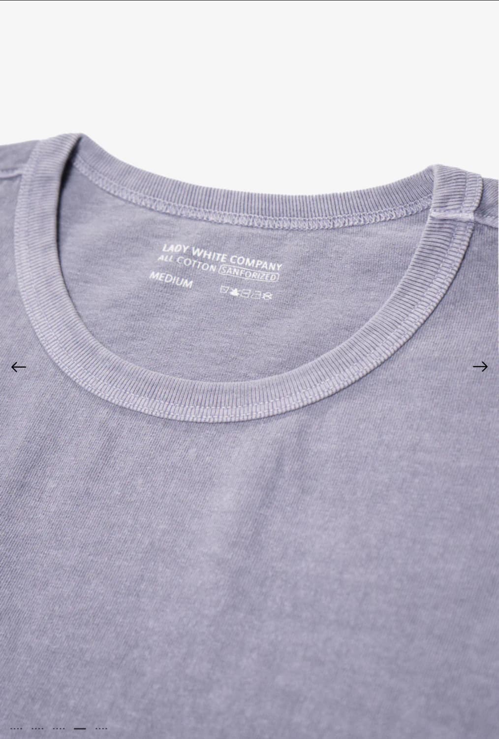 lady white our t-shirt 레이디 화이트 상품이미지3
