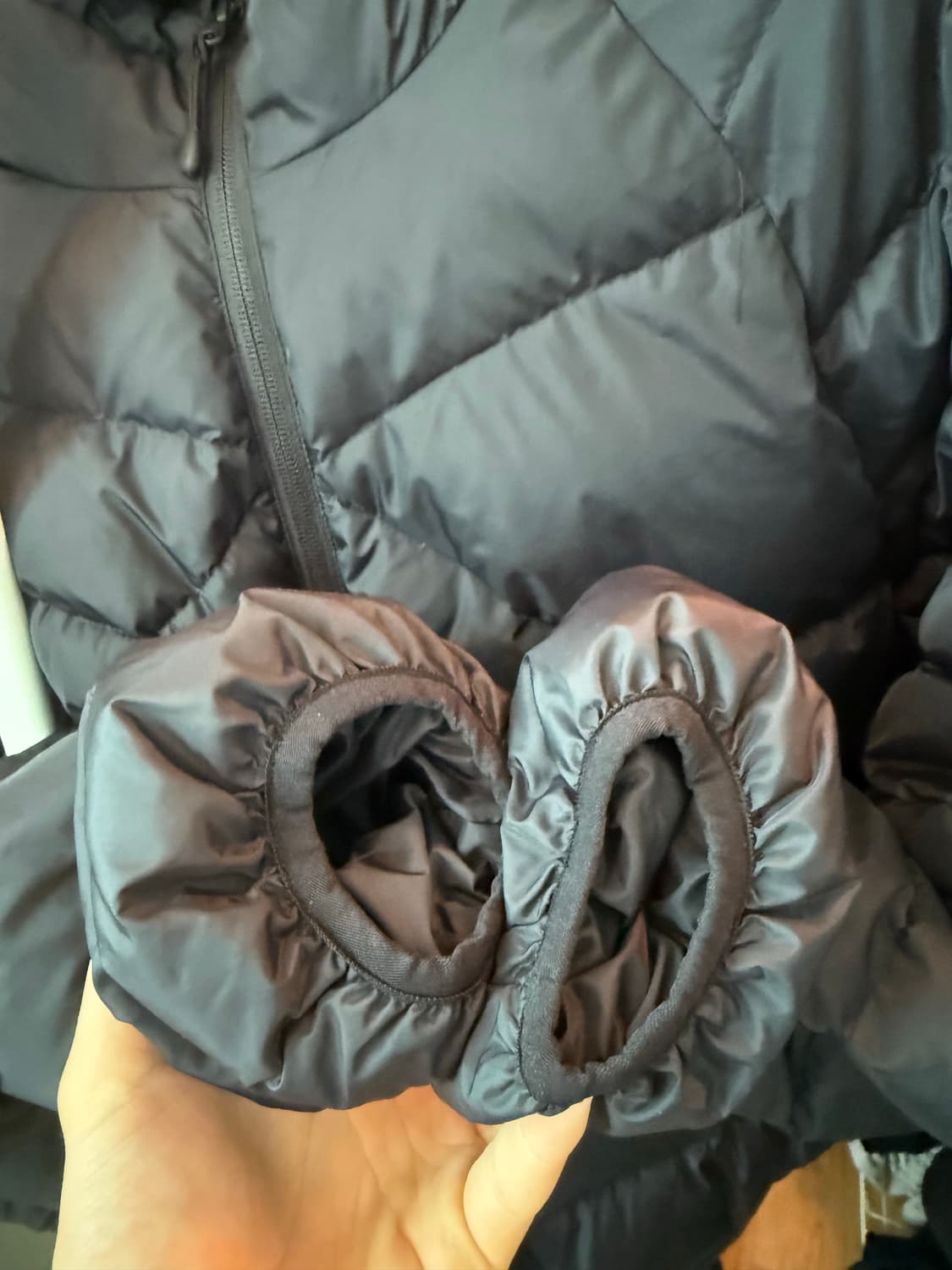 24 F/W 해칭룸 웹구스 다운 푸퍼 블랙 2사이즈 상품이미지5