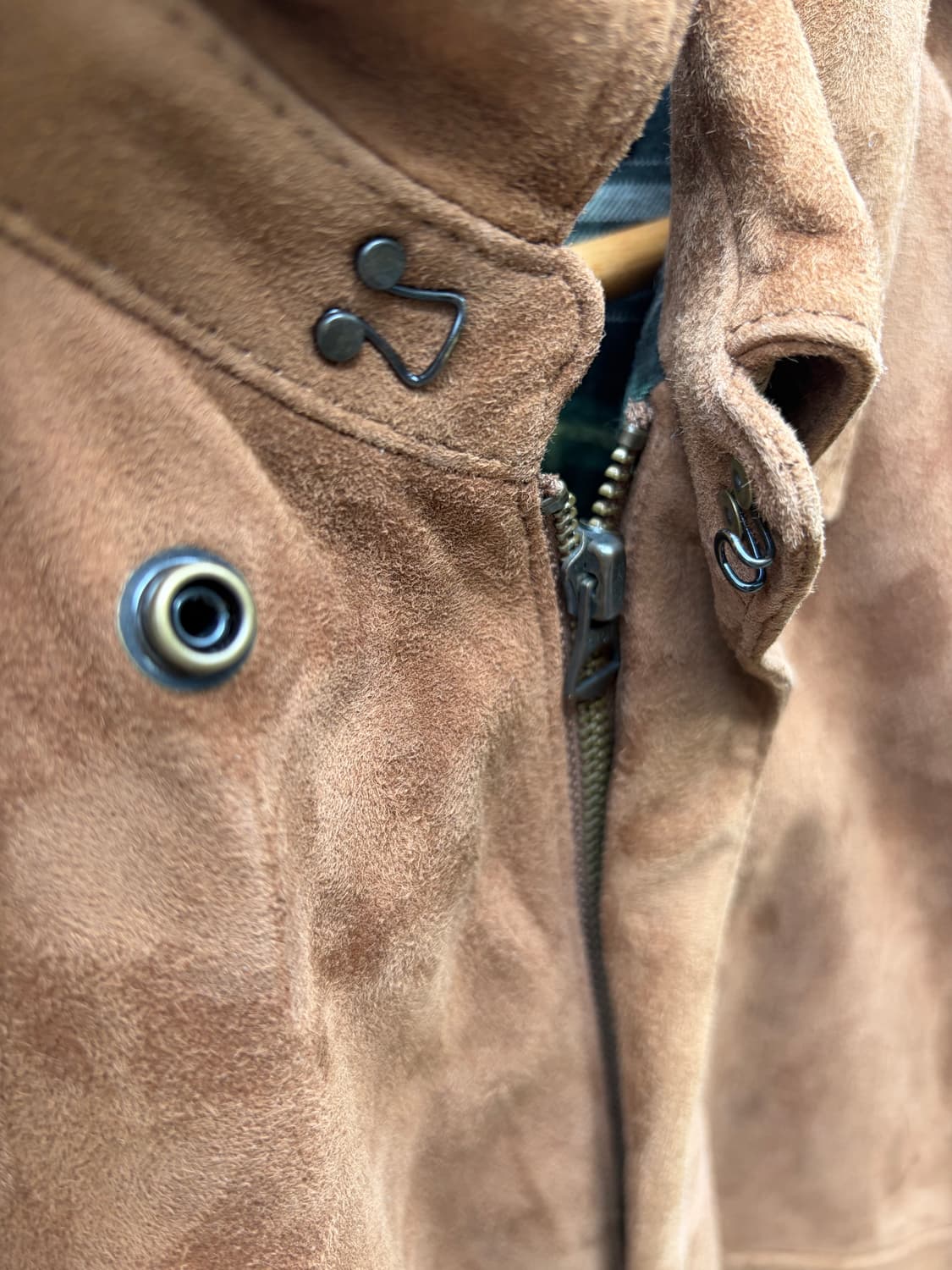 폴로 랄프로렌 A-2 스웨이드 레더 자켓 상품이미지5