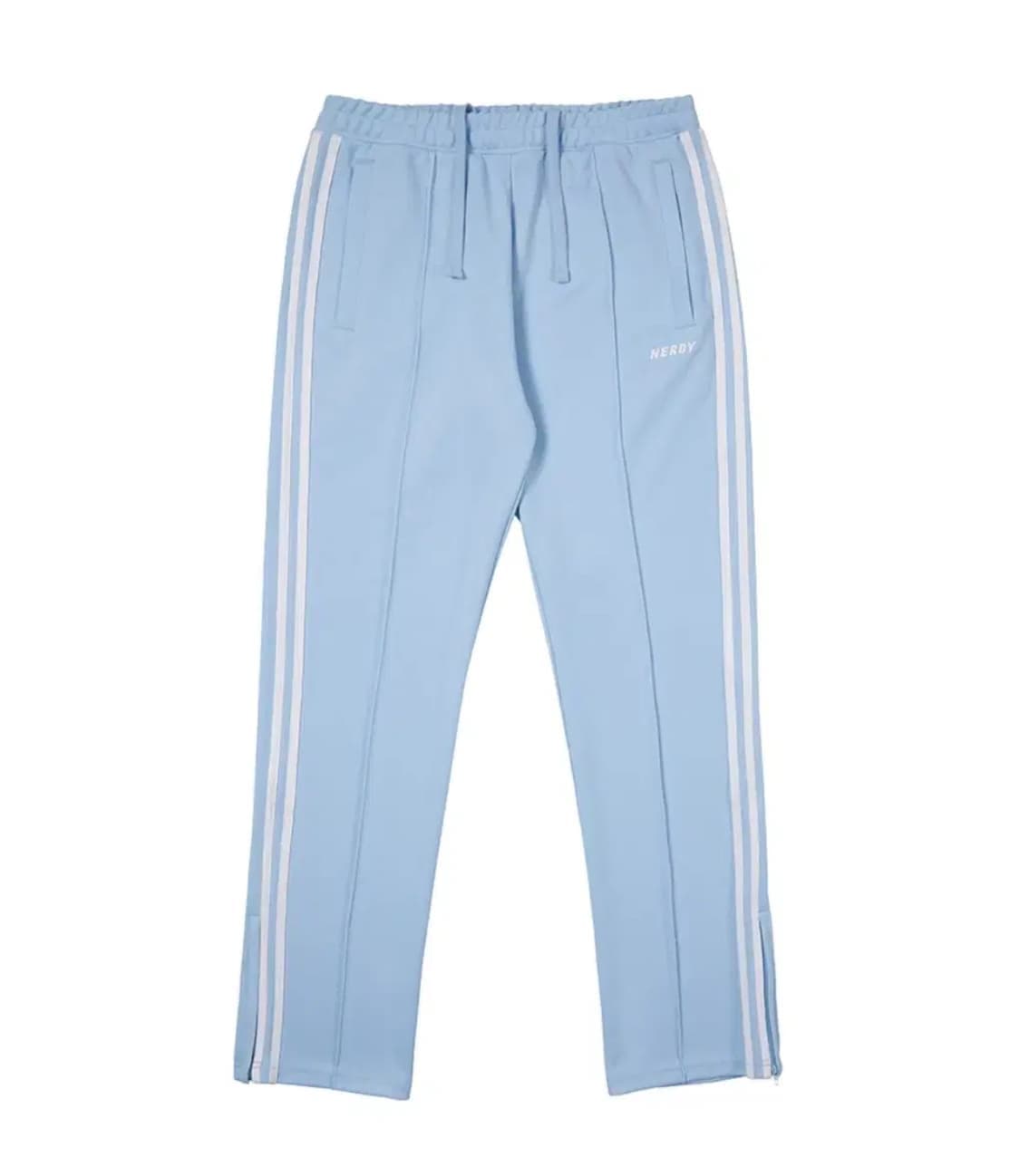 서브컬쳐 널디 nerdy 아디다스 스카이블루 트레이닝 바지 트랙팬츠 상품이미지1