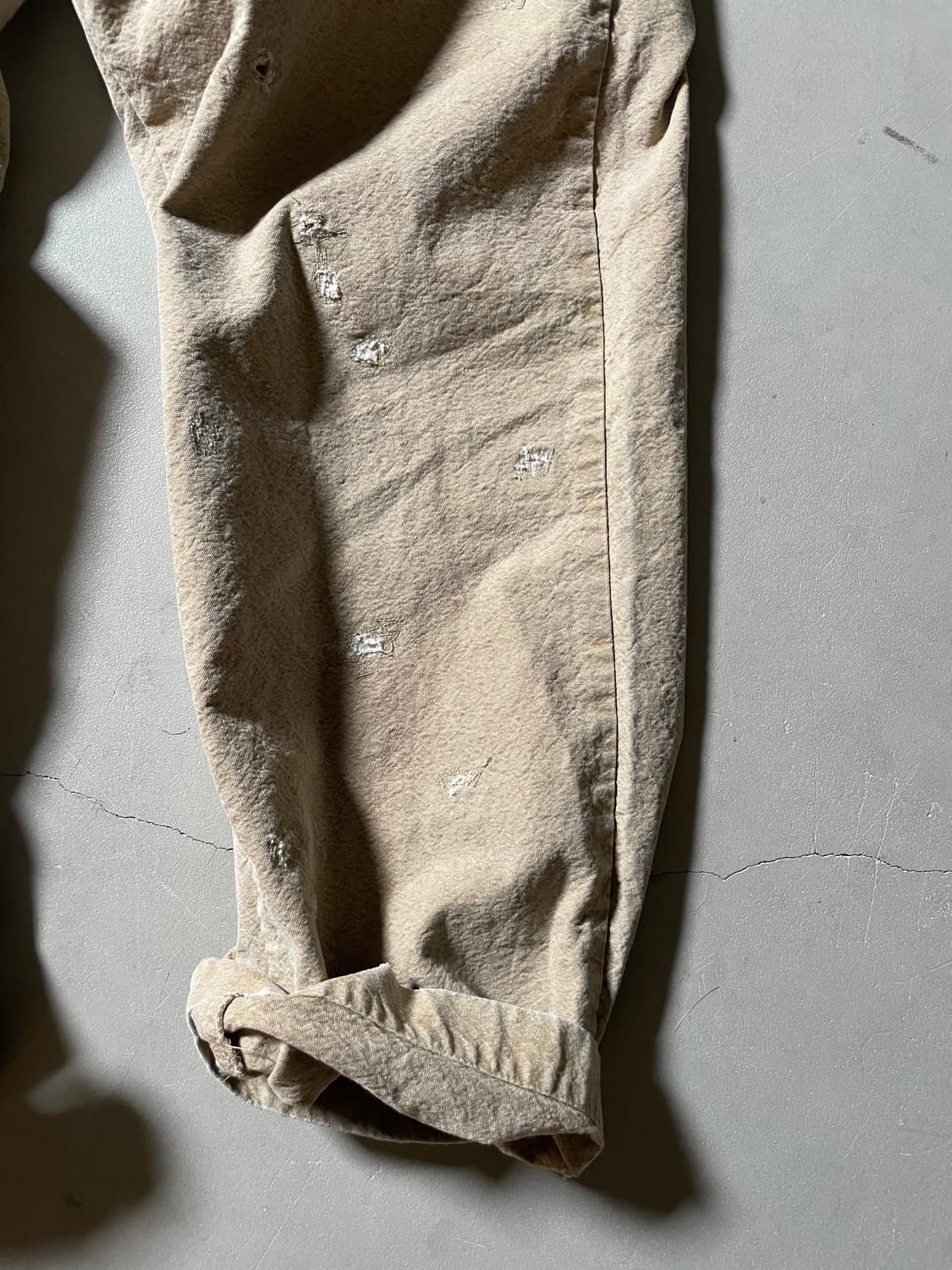 H•d **다이닝 크랙무드 데미지 패치워크 팬츠** 상품이미지4
