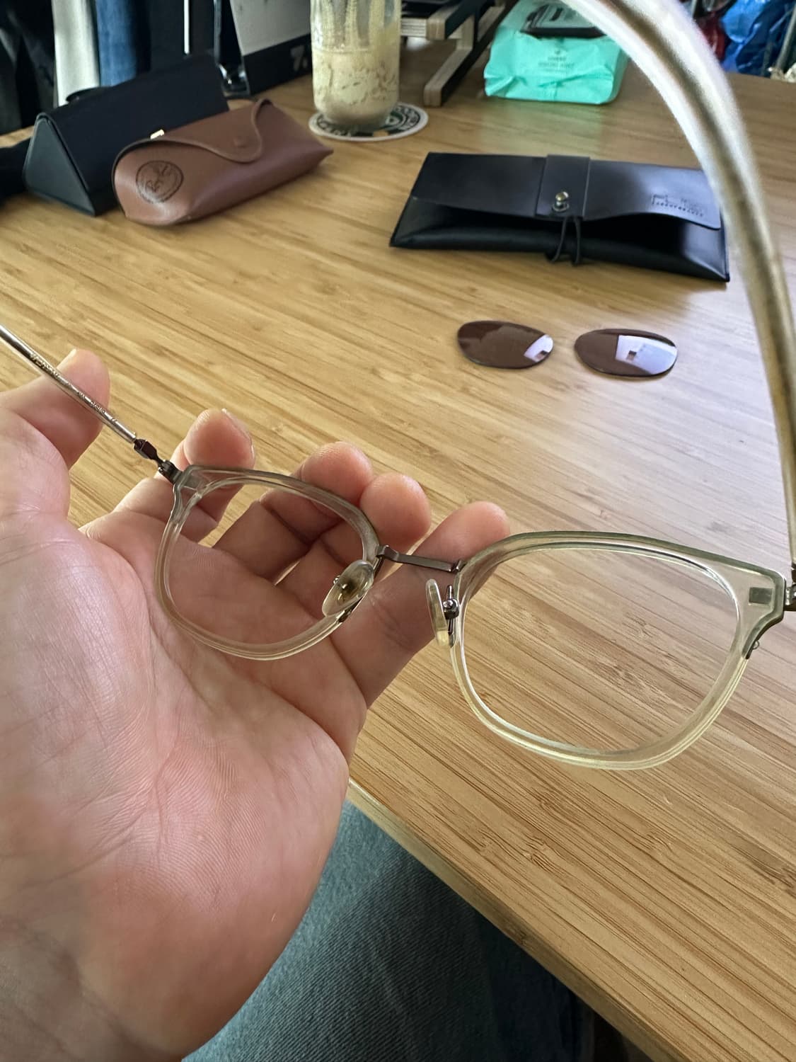 스테판 크리스티앙 투명테 안경 상품이미지3