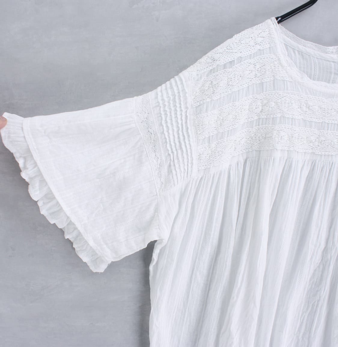 Samansa Mos2 dobie lace top _ S5135 상품이미지4
