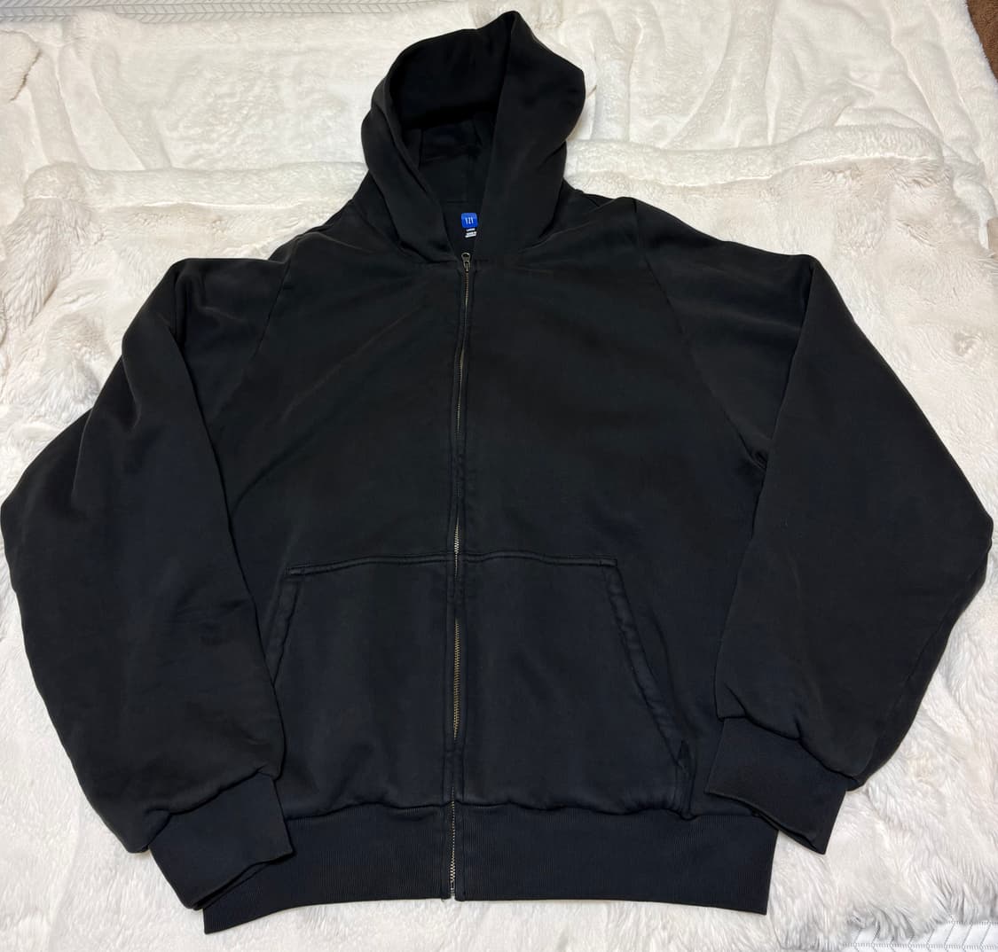 이지 갭 후드집업 사틴카고 블랙,네이비 셋업 상품이미지1