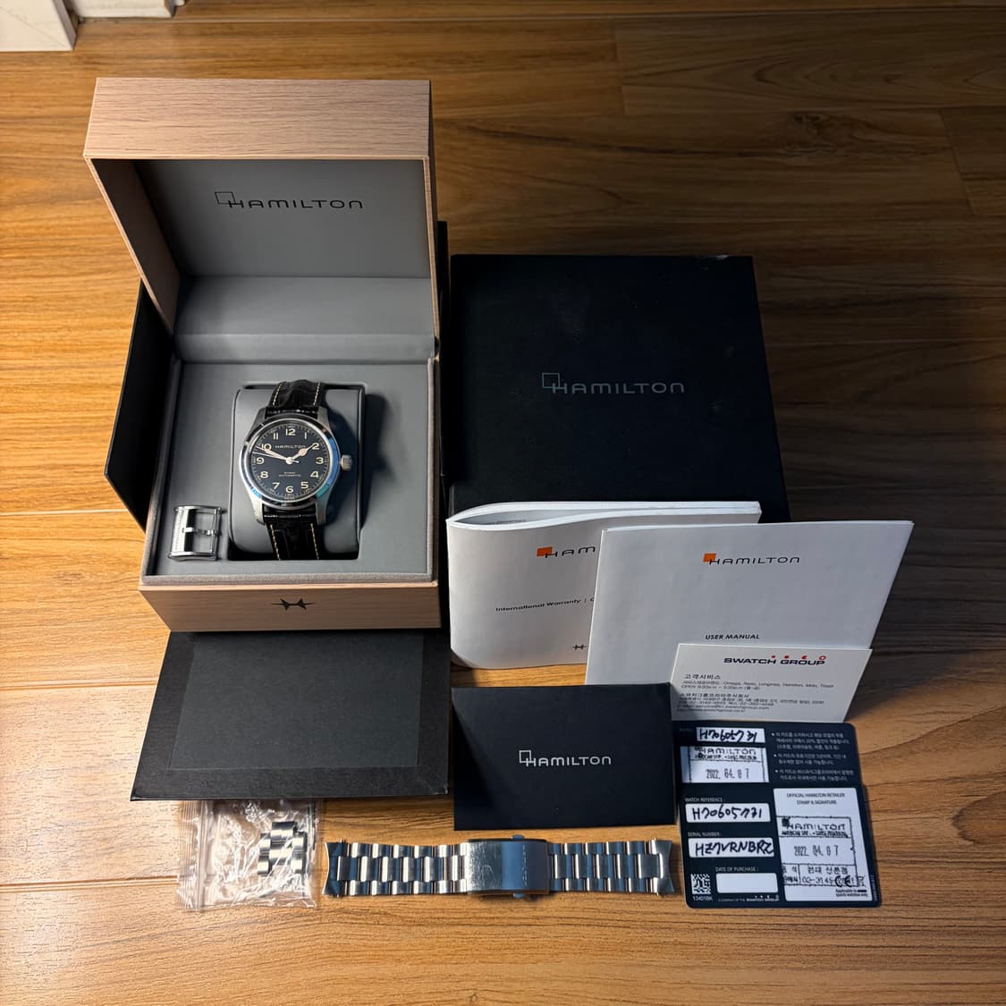 해밀턴 카키필드 머피 오토매틱 시계 상품이미지2