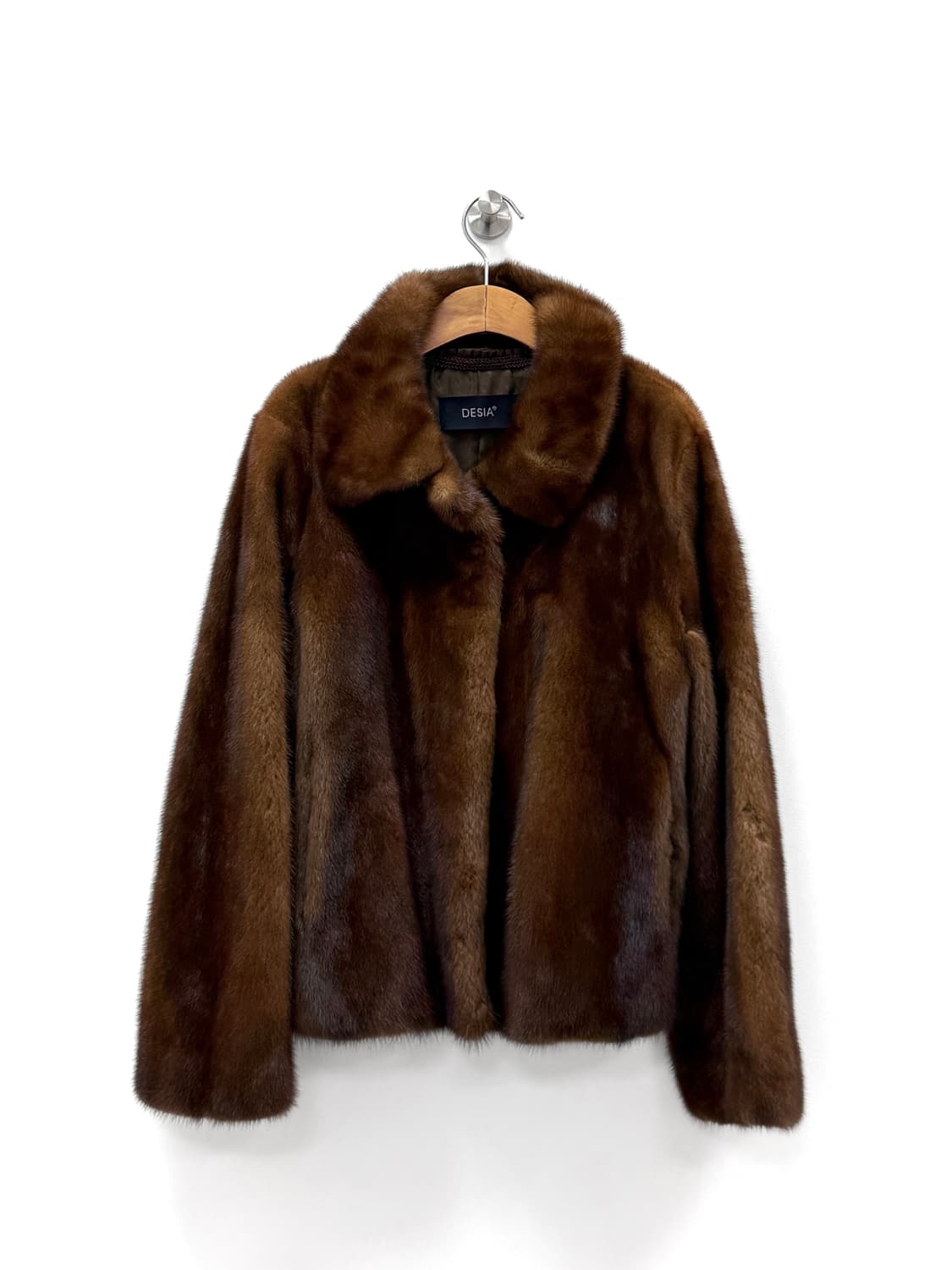 데시아 사가밍크 퍼 자켓 브라운 상품이미지1