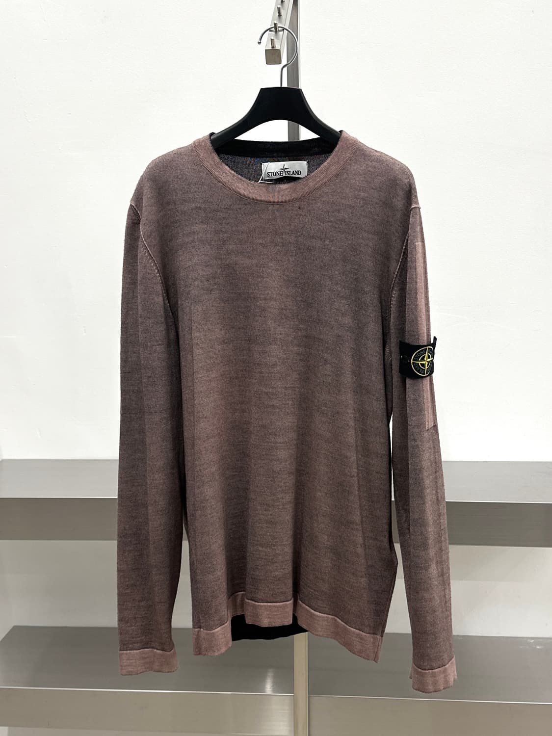 스톤아일랜드 와펜 에어브러쉬 울 니트  상품이미지2